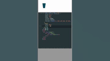 Glass Filling Css Loading Animation #shorts