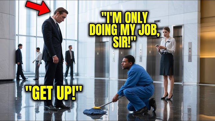 MILLIONAIRE CEO Humiliates Black Janitor — Then Froze when a Tattoo Reveals His TRUE Identity - YouTube