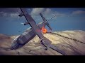 Realistic Airplanes Shot Down by Guided Missiles #1 | Besiege