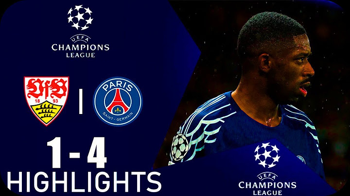 But du Triplé Ousmane Dembélé | Stuttgart vs PSG 1-4 Résumé | Ligue des Champions 2024/25