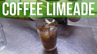 Coffee Limeade With Perilla Leaves | Coffee Adventures