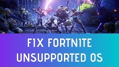 How To Install Fortnite Without Any Errors - fix fortnite error unsupported os in windows 10 8 7 how to install fortnite with unsupported os duration 5 01