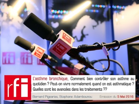 Podcast RFI sur l’asthme bronchique le 5 mai 2016