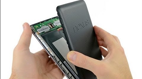 Nexus 7 Loose Battery