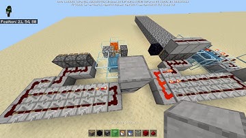 Minecraft Redstone Tutorial Automatic Bridge