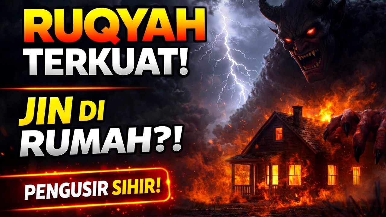 Ruqyah Terkuat Pengusir Jin di Rumah! Auto Keluar Tanpa Sisa | Full Audio