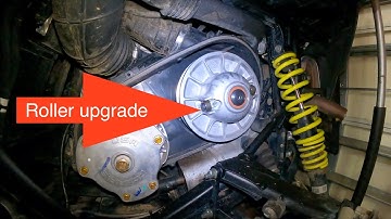 RZR SECONDARY CLUTCH ROLLER INSTALL!!!