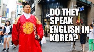 Do They Speak English in Seoul Korea? 韓國首爾人英文好嗎？