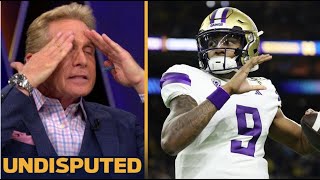 UNDISPUTED | Skip Bayless reacts Falcons select Michael Penix Jr. 8th overall