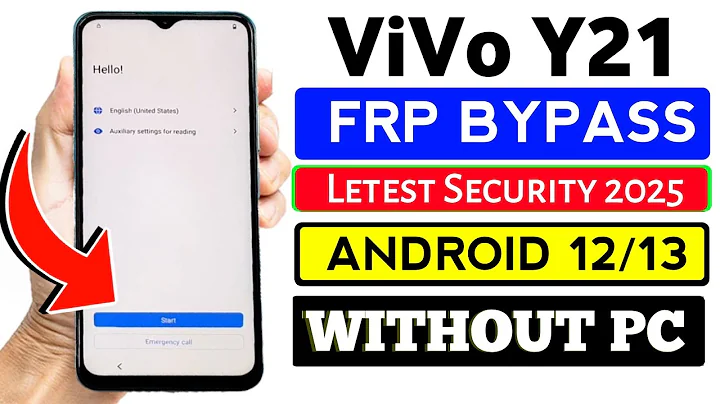 Vivo Y21 Frp Bypass Android 12 New Security 2025 | Vivo Y21 (V2111) Google Account Bypass Without Pc