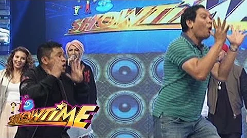It's Showtime: Zeus, Jhong, Joey, and Ogie dance "Ikaw ang Sunshine Ko, Isang Pamilya Tayo"