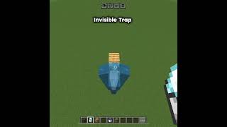 Minecraft, invisible Trap