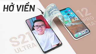 Samsung Galaxy S21 Ultra có bị hở viền như iPhone 12 Pro Max?