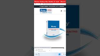 How to download Busy accounting soft. in 1 min | #guideofmadshorts #shorts #busyaccountingsoftware screenshot 1