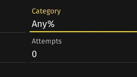 How to Set up livesplit one