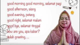 Lagu Greeting-Kelas 1 SD