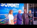 President Lula of Brazil welcomes President Bola Tinubu and First Lady Oluremi Tinubu to the opening