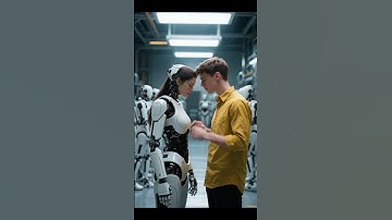 When AI Meets Emotion: A Human and Robot Love Story in a Futuristic World