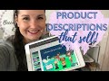 How to Write TPT Descriptions that SELL || Teachers Pay Teachers Tips for Beginners