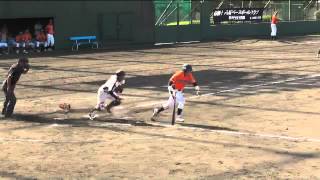 八尾BCvs泉州大阪野球団2回クラブリーグ大阪　2014-9-28