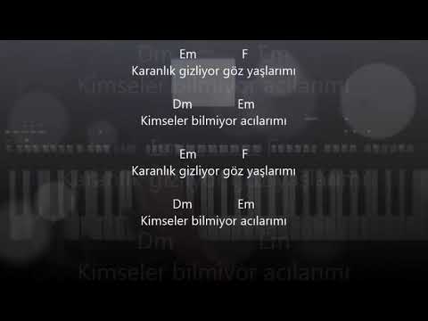 Gece Olunca..Cengiz Kurtoğlu..Akor/Altyapı/Karaoke