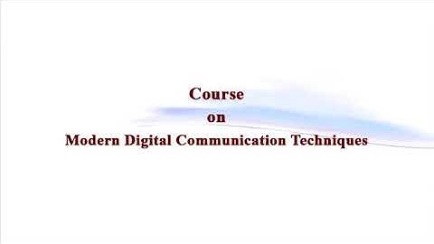 Modern digital communication technique-part 2