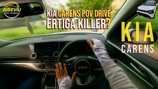 Experience the Thrill: Kia Carens Diesel POV Drive | 2025 Review | Manual Test