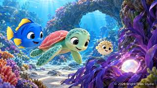 The Mystery of the Lost Pearl | Underwater Mystery for Kids | Bright Tales Studio