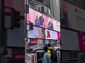 THE GREATEST CHRISTMAS HITS IN TIMES SQUARE ✨Thanks ​⁠@YouTubeMusic for the support! #YouTubeMusic