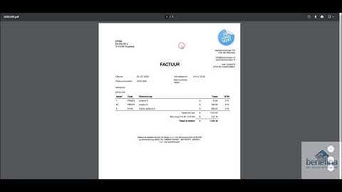 video tutorial making invoices using e boekhouden