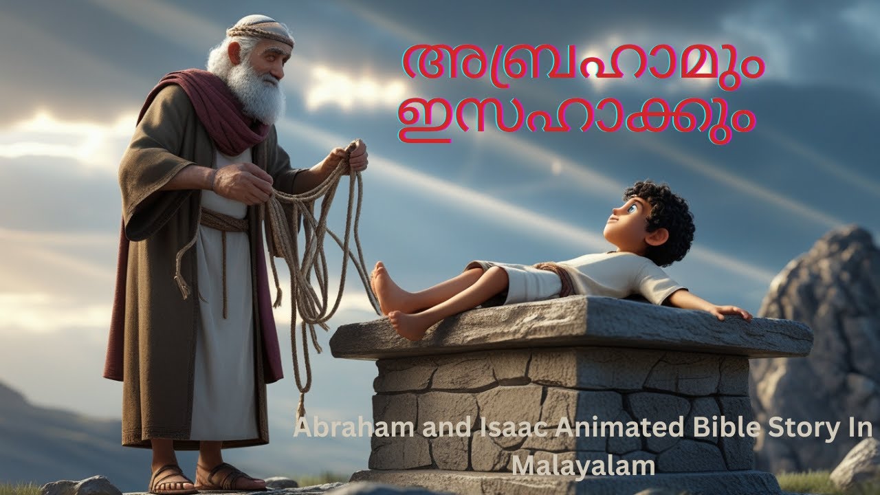 അബ്രഹാമിന്റെയും ഇസഹാക്കിന്റെയും കഥ | Abraham and Isaac Bible Story | Animated Bible Stories