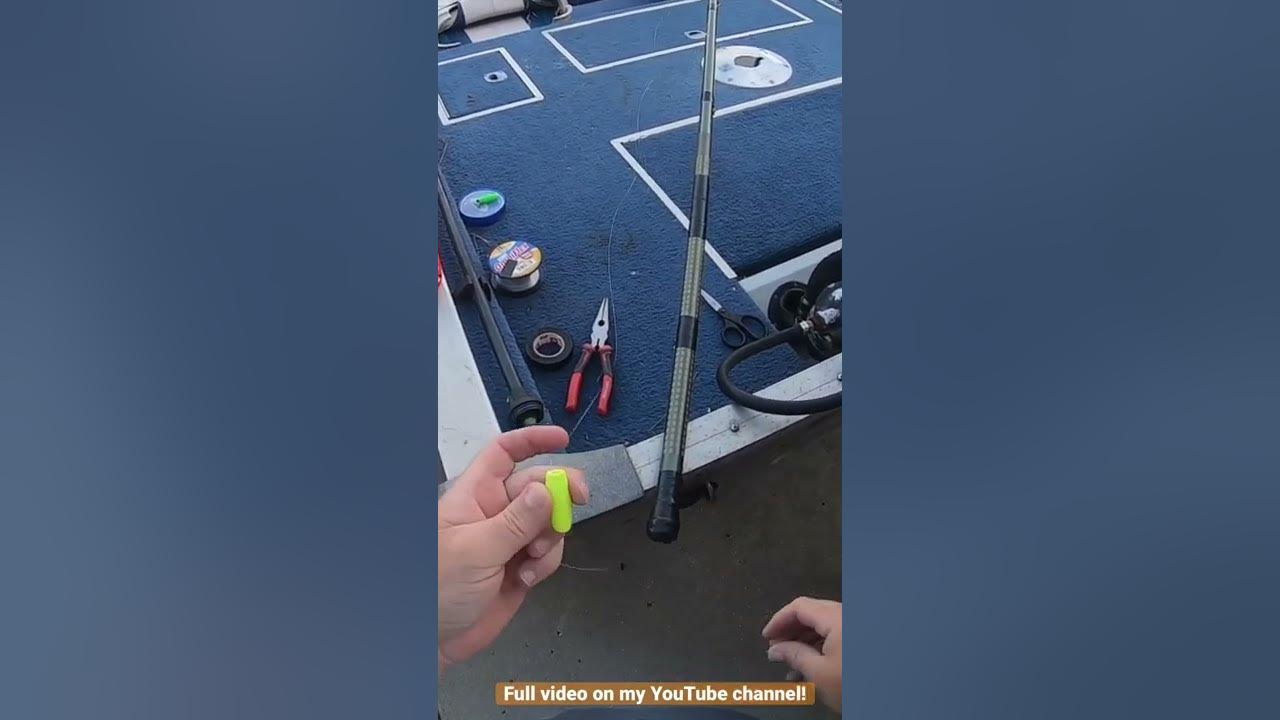 How to rig a bream buster! shorts shellcracker bluegillfishing YouTube