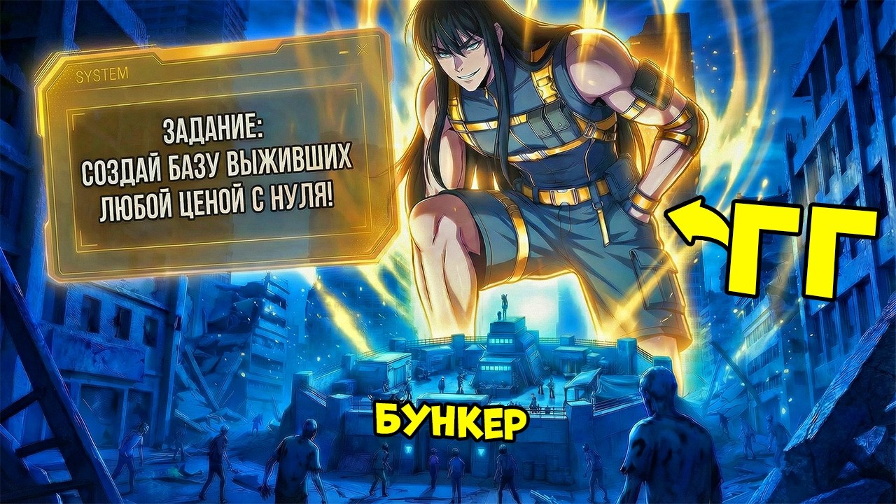 Я Получил Систему Выживания Чтобы Создать Базу Выживших С Нуля В Период Апокалипсиса!