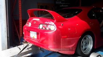 Supra AEM V2 PnP Tuning on Dyno. Multiple Gear pull