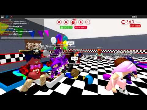 Five Nights At Freddy S Meep City Party Youtube - roblox meep city fnaf