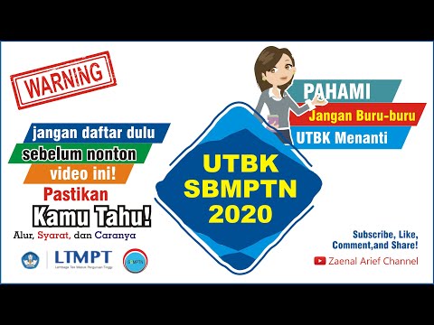 Cara Daftar UTBK 2020 Lengkap dan Jelas!