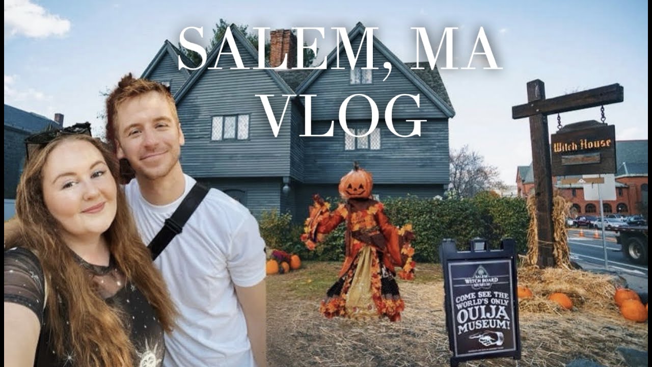 Salem Travel Vlog & Haul: Ouija Board Museum, Haunted Airbnb & Ghost Tour | Shelly Coco