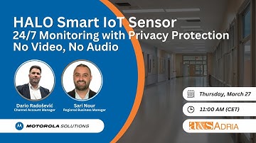 WEBINAR: HALO Smart IoT Sensor   24 7 Monitoring with Privacy Protection