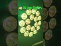 18 par lights create a stage atmosphere
