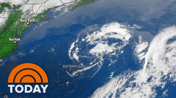 Ana Becomes 1st Named Storm Of The Year