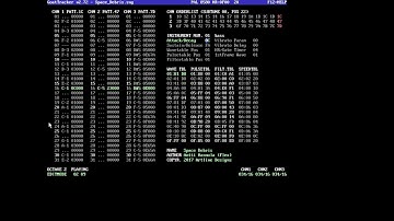 C64 Music: Space Debris (GoatTracker view)