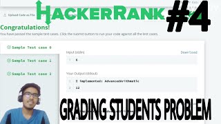 Grading students problem || Hackerrank || Algorithms || GamingMech || #4