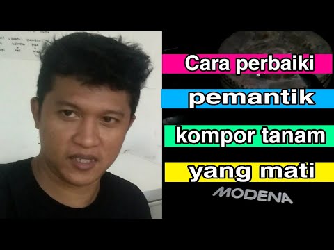 how to fix gas stove igniter not clicking | Cara perbaiki pemantik