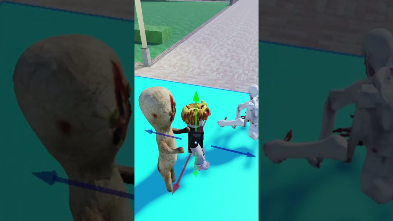 Power Of Friendship With Scp 096 And 173 Roblox Robloxshorts