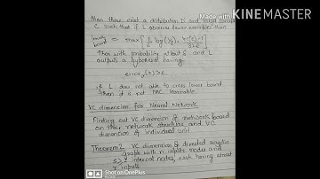 Sample complexity for infinite hypothesis space