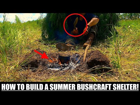 Survival Scout Bushcraft Debris Shelter