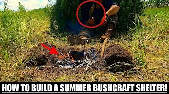 How to Build a Survival Shelter!