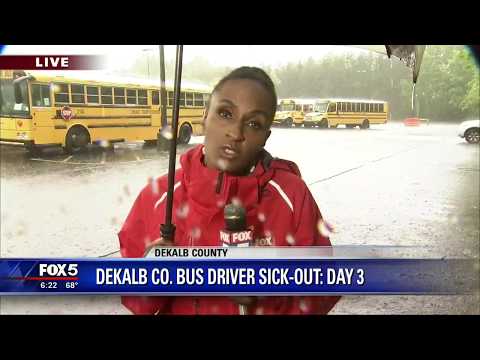 Day three of DeKalb County school bus driver sickout