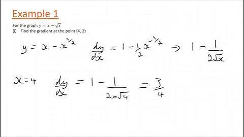 AS Level Maths: Differentiation - 3.2 Tangents, Normals and Stationary Points (MEI)