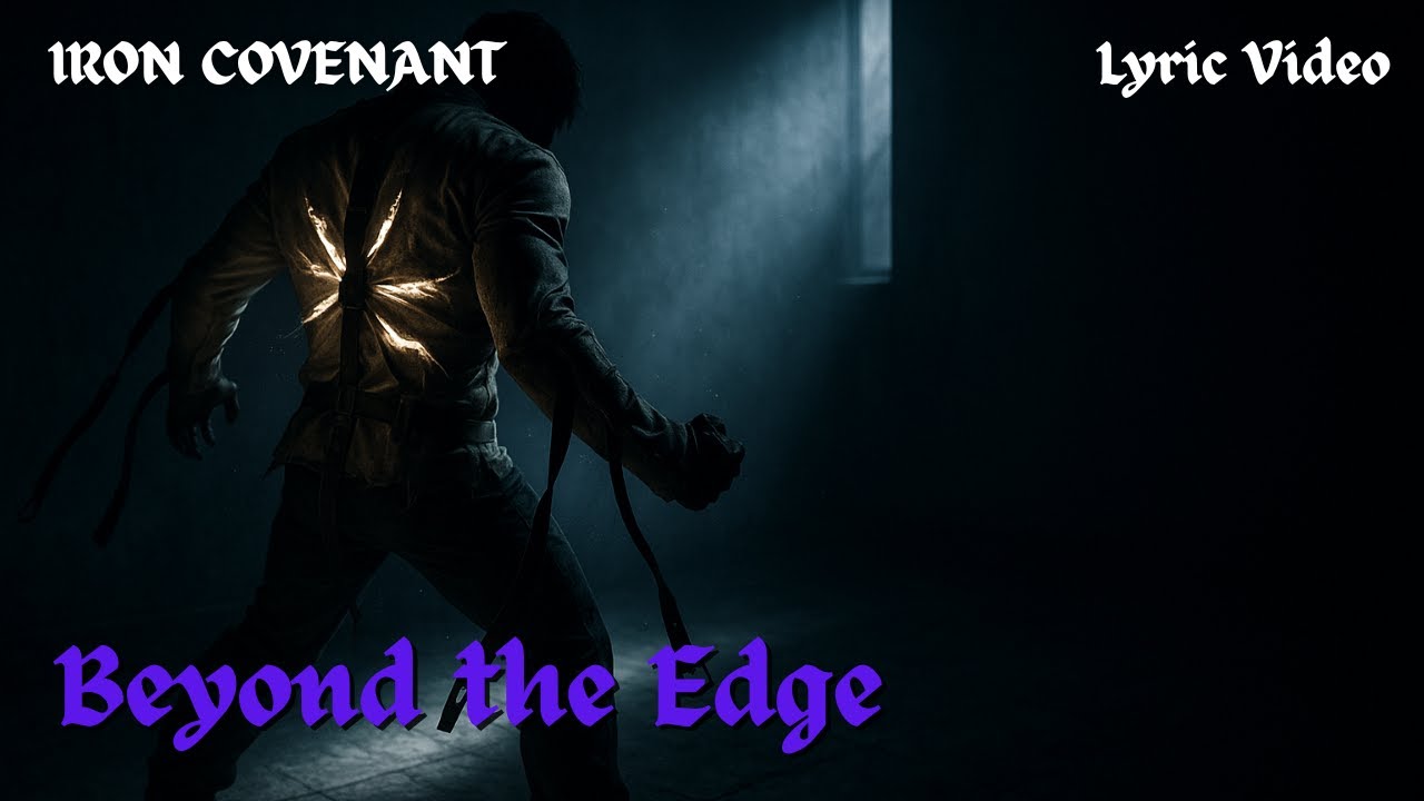 Beyond the Edge | Iron Covenant [Official Lyric Video - Modern Metal]